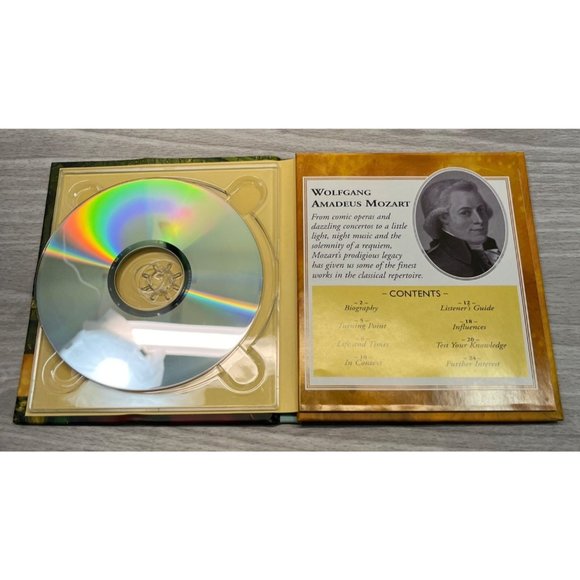 Mozart Classic Composers CD with Book Insert Musical Masterpieces 2005 - Picture 3 of 5